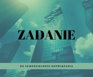 Read more about the article Zadanie – wpływ operacji na bilans